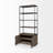 Alex Cabinet and Shelves Bookcase