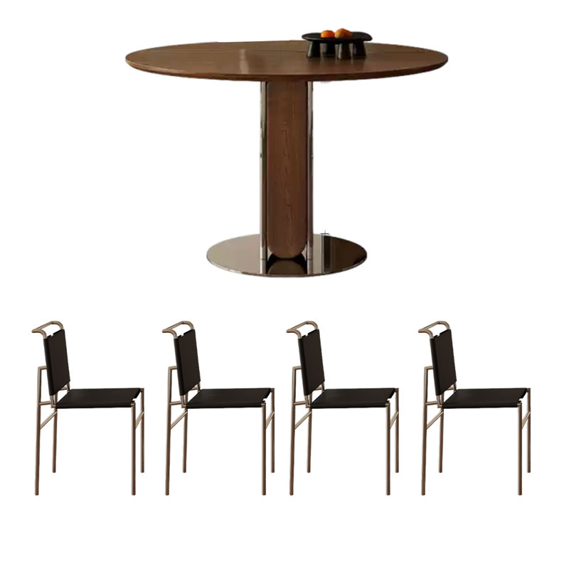 Table de salle à manger ronde Retro