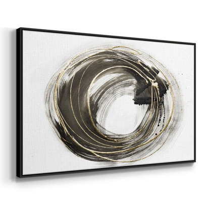 Golden Social Circles II, reproduction d'art sur toile