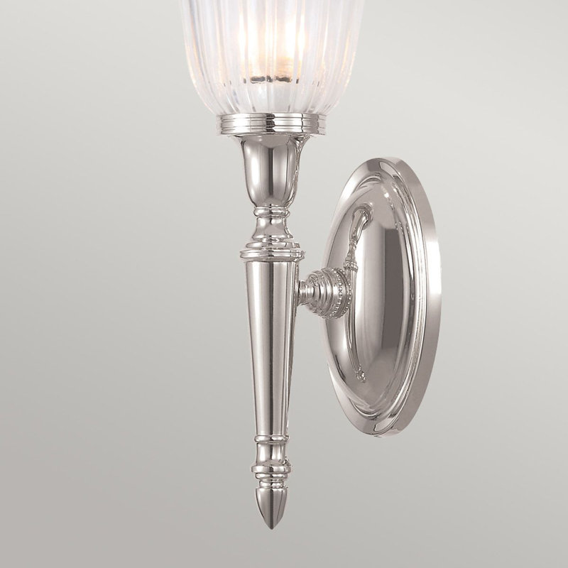 Thornsberry 1-Light Wallchiere, Polished Nickel