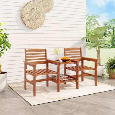 Wicker 2 - Person Garden Lounge Set
