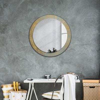 Huldar Glass Flat Wall Mirror