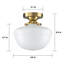 Plafonnier encastré 1 lumière Mid-Century