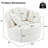 43.3" W Oversized Upholstered Swivel Barrel Chair-125756899
