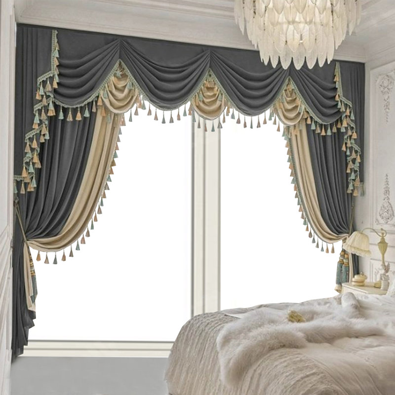 Paire de rideaux obscurcissant en polyester Anjolee, L 52 po x L 95 po