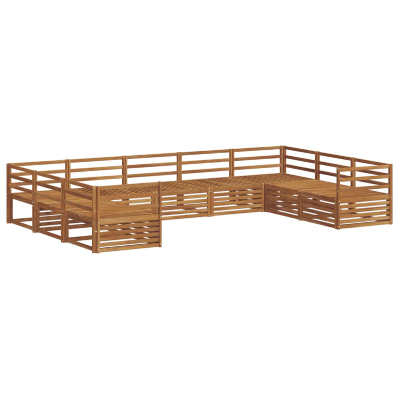 404cm Wide Patio Sectional Set