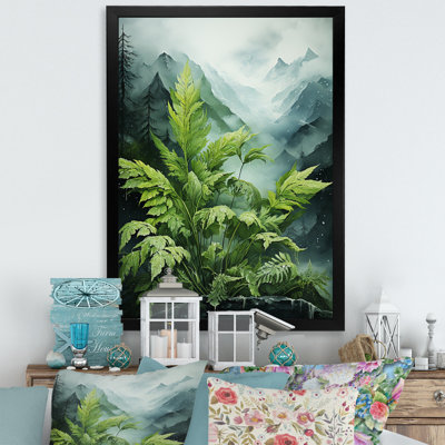Ferm Adventure in Chinese Mountain sur toile