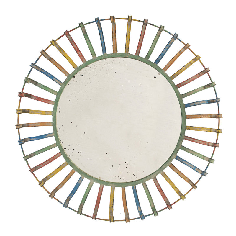 Metal Flat Wall Mirror