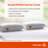 Dormeo RV Short Queen Cooling Mattress Topper, Octaspring® Technology for Optimal Back Support, Medium Firmness-153114553