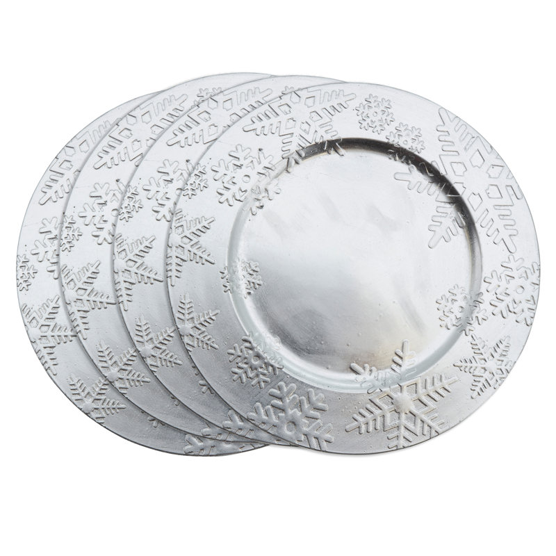 Josh Melamine Embroidered Charger