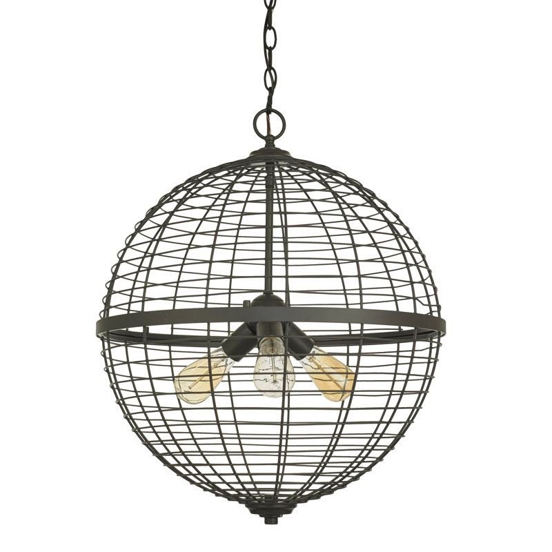 Myron 3 - Light Dimmable Chandelier
