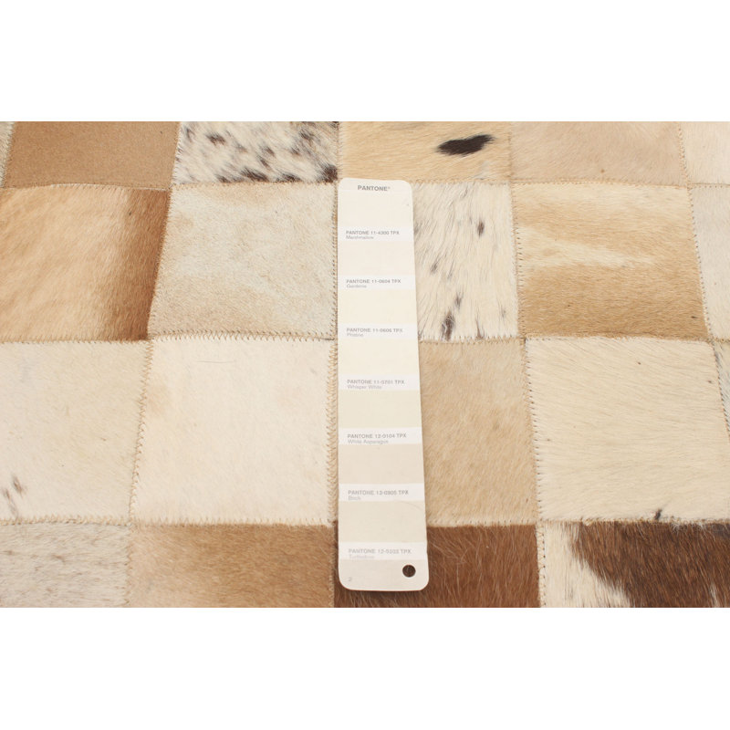 Tapis ivoire / brun / gris Waco