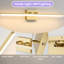 Applique murale 1 lumière DEL à intensité variable 32 W Bedale avec 5 températures de couleur dorée Bedale-1056650404-1056650408