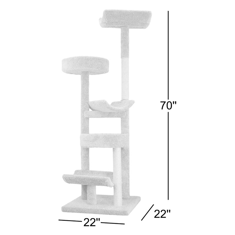 Tour à chat à plusieurs niveaux Prestige Cat Trees