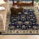 Weiser 1426 Traditional Oriental Denim Area Rug