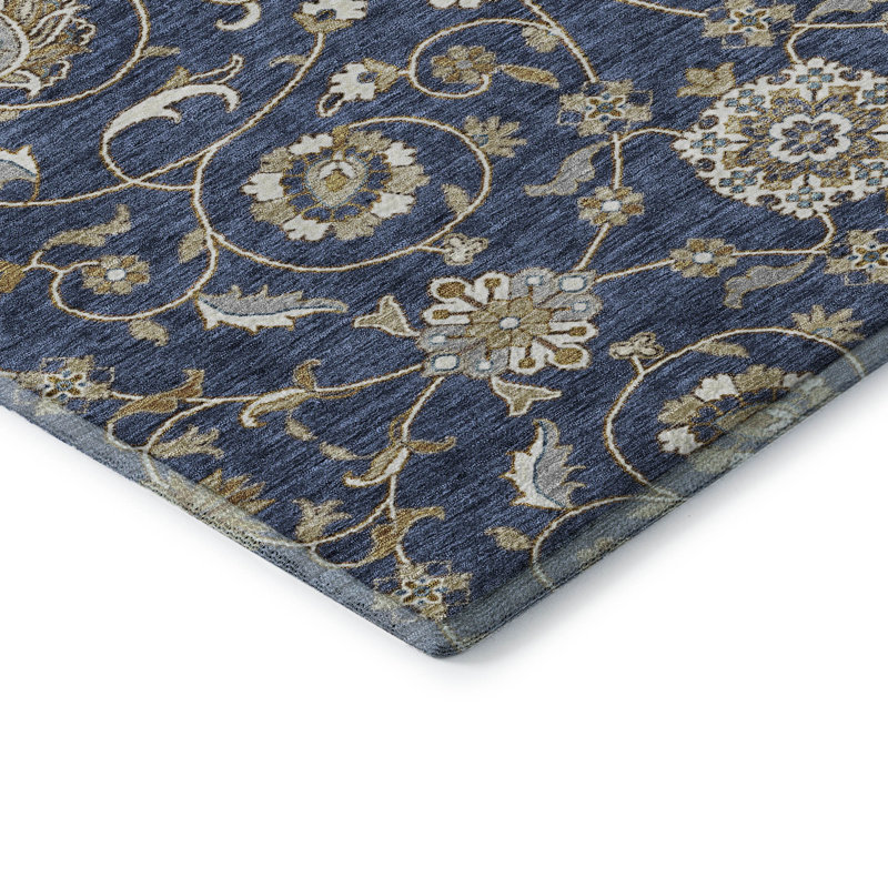 Premium Machine Washable Gurubaksh AMF1149 Moroccan Rug, Rectangle 1 pi 8 po x 2 pi 6 po