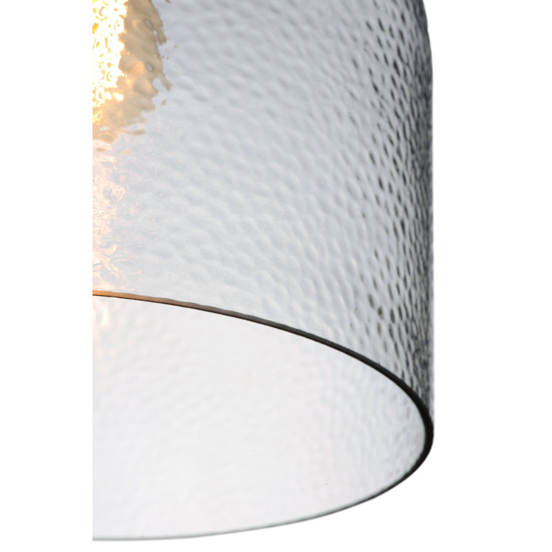Luminaire suspendu cylindrique simple à 1 lumière Hedon