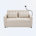 Beige Polyester Blend