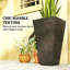 Ensemble de 3 pots à fleurs, pots à fleurs hauts-1662256298