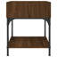 Elsaid 40cm W Iron Bedside Table-749494356