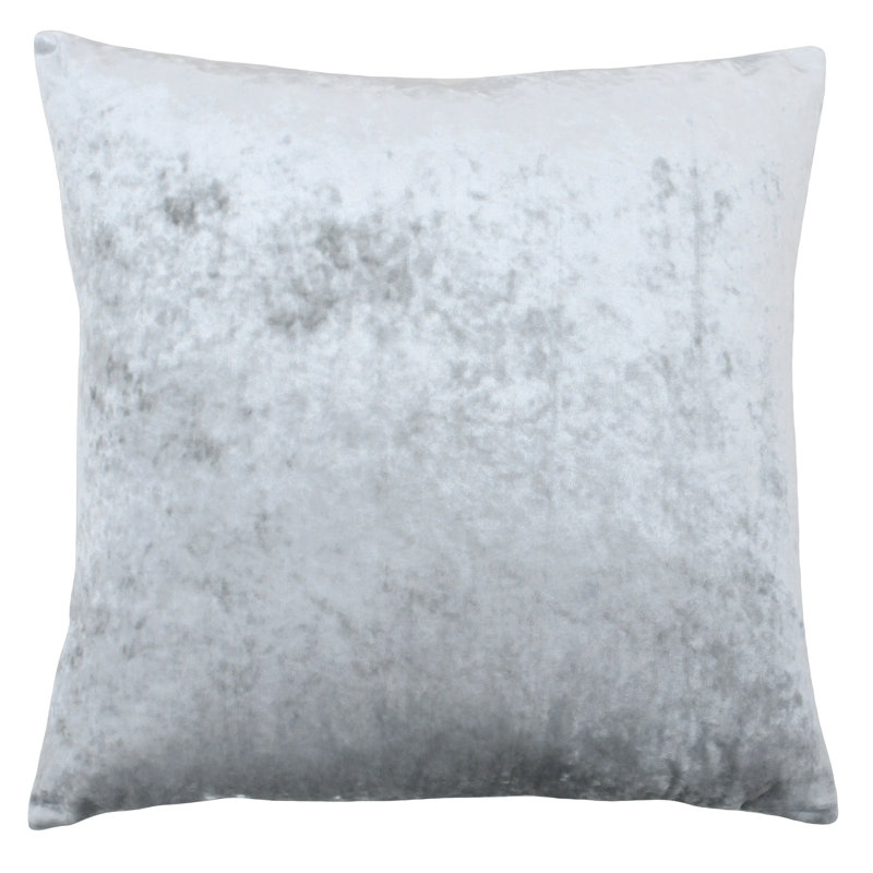 Verona Square Scatter Pillow Cover, Silver
