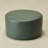 24" Wide Faux Leather Round Upholstered Ottoman-435419740