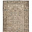 Tapis de couloir antique gris clair malayer noué à la main 3 pi 5 po x 12 pi 7 po