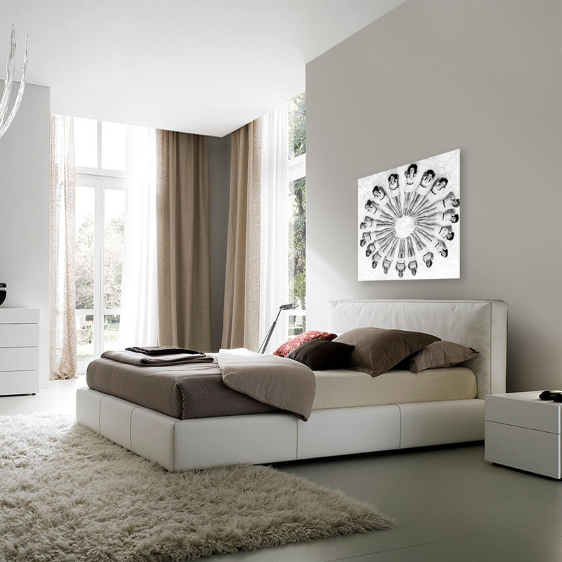 Rayonnant! -photographie sans cadre, H 56 po x l 56 po x P 1 po, Aluminium