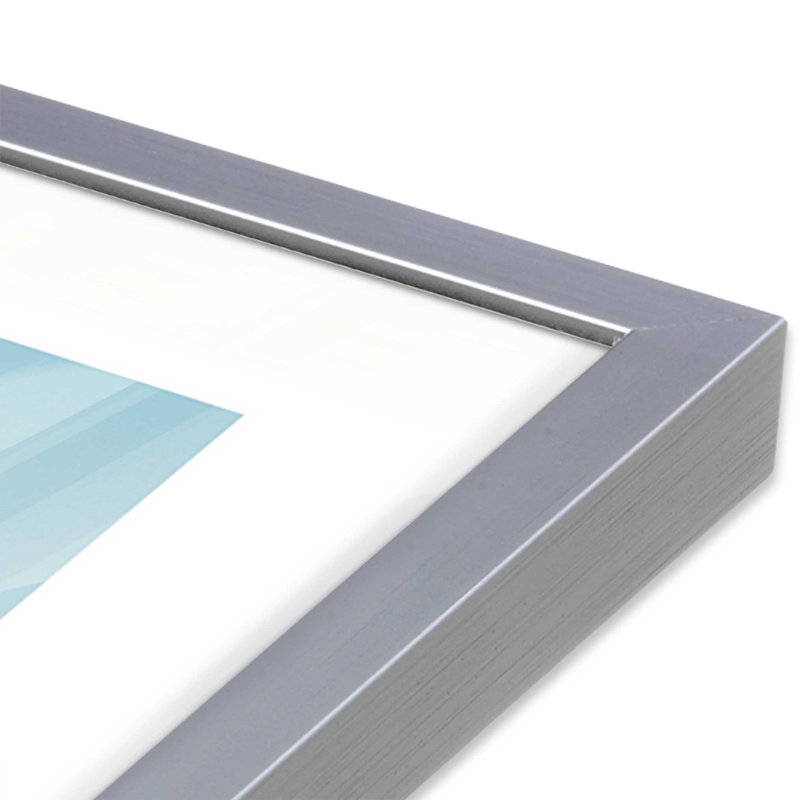 Beach Day Escape Print, Polished Chrome Framed, 37.25" H x 25.25" W x 1.25" D