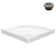 Streamline in. x 34 in. Round Corner PP Shower Base in Glossy White With Center Drain, Drain Included