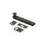 Boulon de surface 4 po Deltana 4SBCS15, vis dissimulée, nickel brossé HD-14747328-68232086