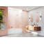 Illume 65.75 in. x 58.25 in. Fully Frameless Hinge Bathtub Door-411892413