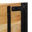 Headboard Solid Wood Acacia And Iron-1898759137