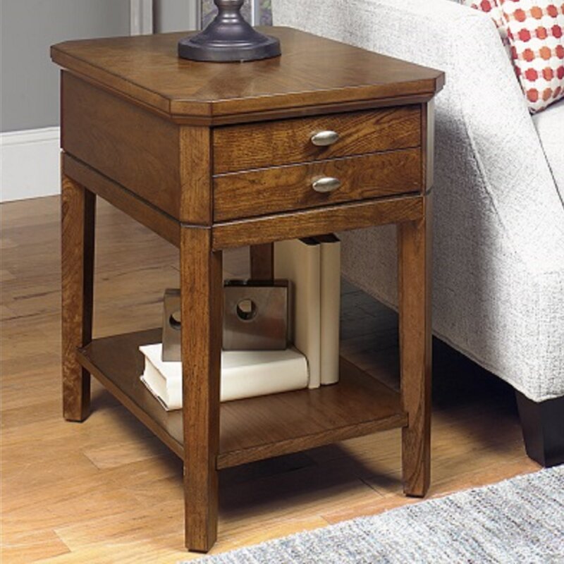 Alcott Hill® End Table with Storage & Reviews | Wayfair