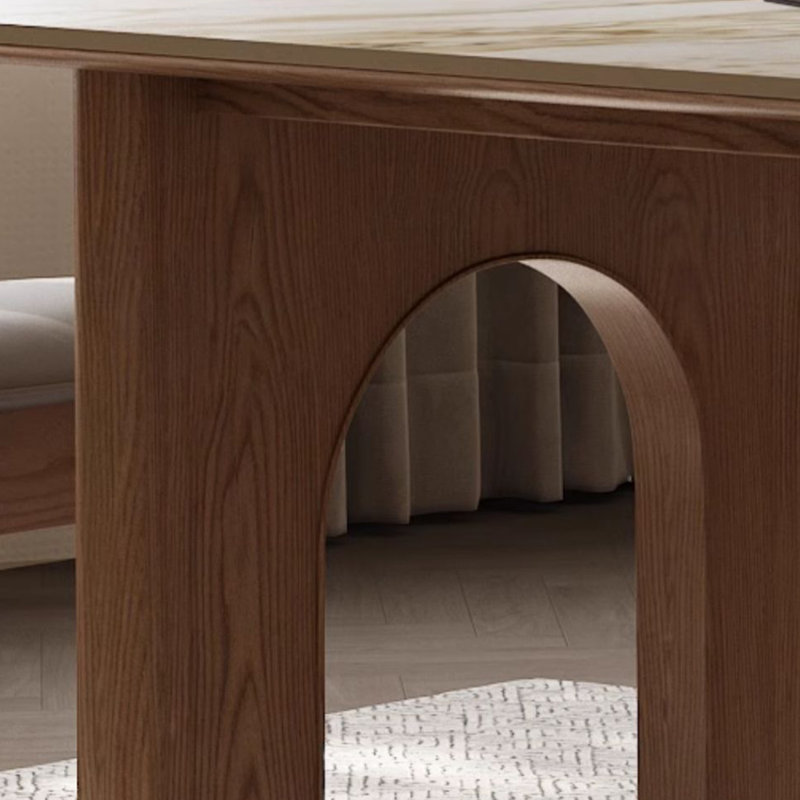 Table de salle à manger en bois massif, H 29,53 po x L 70,87 po x l 31,5 po