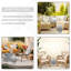 Tabouret de jardin blanc en céramique 14 po x 17 po - multifonctionnel pour l'extérieur et l'intérieur