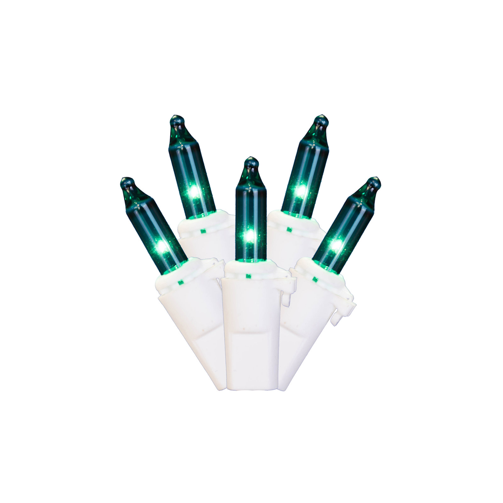 Mini Christmas String Light Set, Teal/White, 100, 552"