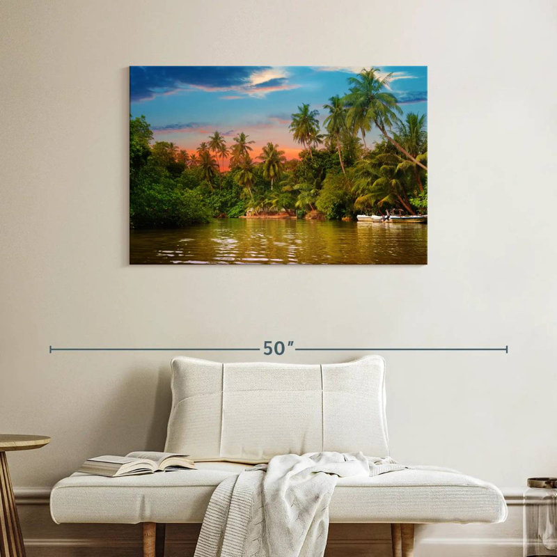 Palmiers Alvord Riverside, H 26 po x l 39 po