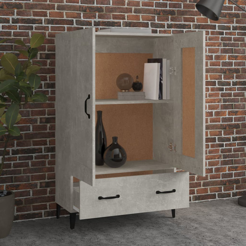 Kazimieras 70cm Sideboard, Dark Grey