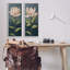 «Pink Petaled Blooms 2 PC», ensemble d'art giclée par Jacob Q-526358537-526358539