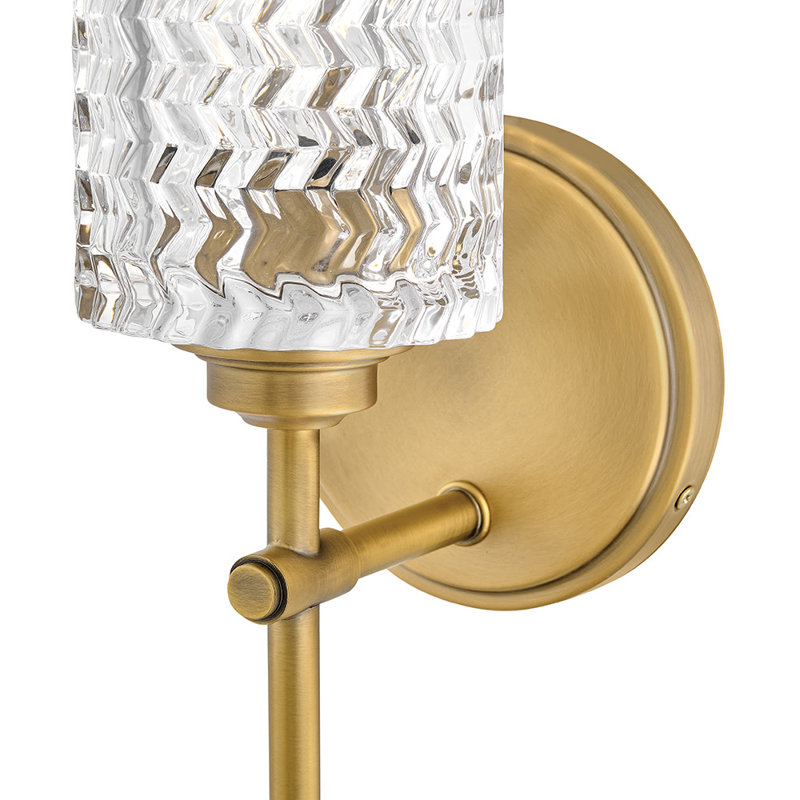 Hinkley Elle Medium Single Light Sconce, Gold