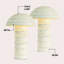 Lampe de table DEL Cremini 17,5 po-470102437