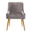 Chaise d'appoint en velours de 22,4 po de large Rittany-343507556