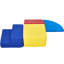 Mousse éducative pour escalade - 4 pièces, douce et résistante, colorée, développer la motricité, glissement, bleu, profondeur de 22,74 po, largeur de 11,82 po, hauteur de 16,14 po, blocs de 12,66 lb stimulant la créativité, sécuritaire,