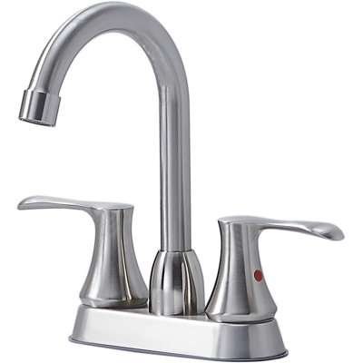 Robinet de salle de bain avec ensemble de drain Centreset