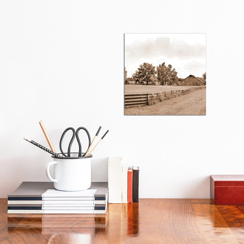 Simple Farm Life by Ynon Mabat - Wrapped Canvas Print, 30.48cm H x 30.48cm W