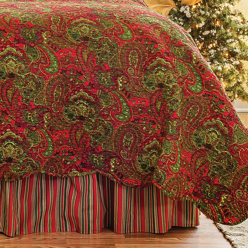 Ensemble de literie réversible en coton Reynal, Double / Grand