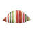 BozantoInc Striped Indoor/Outdoor Reversible Throw Pillow