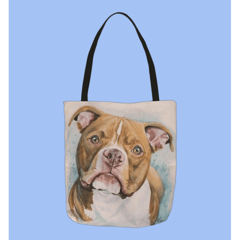  Sac fourre-tout American Pit Bull - Toile durable 18 po x 18 po pour tout faire les courses