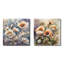 Orange pivoines - ensemble de 2 pivoines carrées-1457425730-1457425731